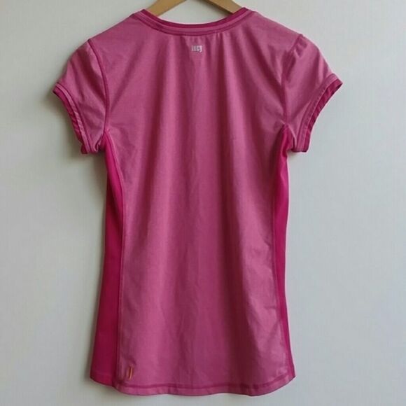 Lucy Pink Fitted Cuffed Sleeve T-Shirt - Picture 2 of 8